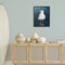 Stupell Industries Perched Coastal Bird Framed Giclee Wall Art Design by Grace Popp